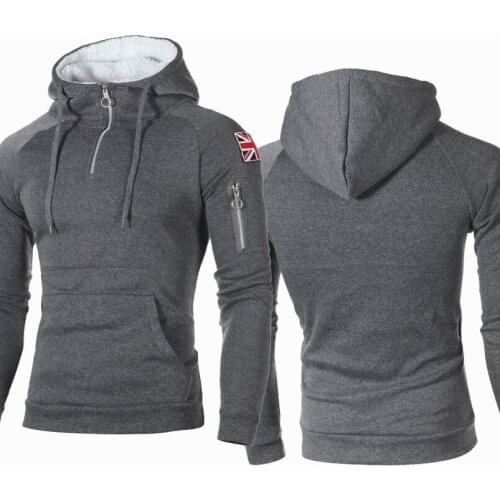 2021NEW Fashion Spring Autumn Brand Mens Hoodie blank Sporting Clothing high quality Pure cotton casual Mens jacket hoodie