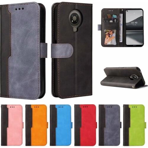 NEW Leather Case For Nokia G20 2021 6.52" G 20 Shockproof Bumper Flip Stand Full Cover For Nokia G10 G 10 Wallet Book Bags Funda