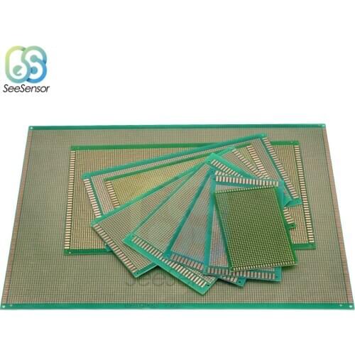 Single Side PCB Prototype Board Circuit Protoboard Universal Board Experimental Development Plate For Arduino 5X7 6X8 7X9 8X12CM