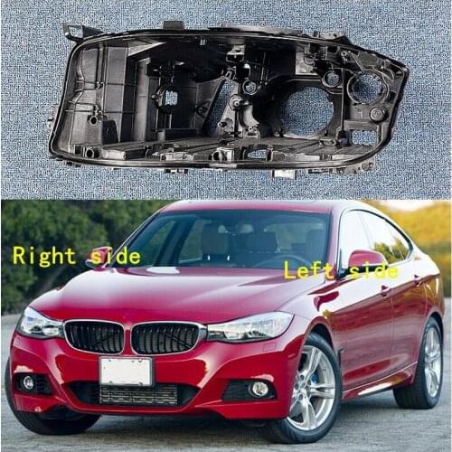Headlight Base for BMW 3 Series GT 2013 2014 2015 2016 Headlamp House Car Rear Base Front Auto Headlight Back House