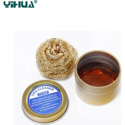 YIHUA08B Soldering iron Solder rosin flux cleaner for cleaning soldering rosin Welding tool High quality rosin Copper clean ball