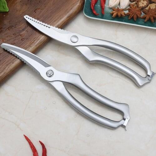 Strong Chicken Bone Cut Chicken And Duck Fish Bone Kitchen Multifunctional Steel Scissors Food tools