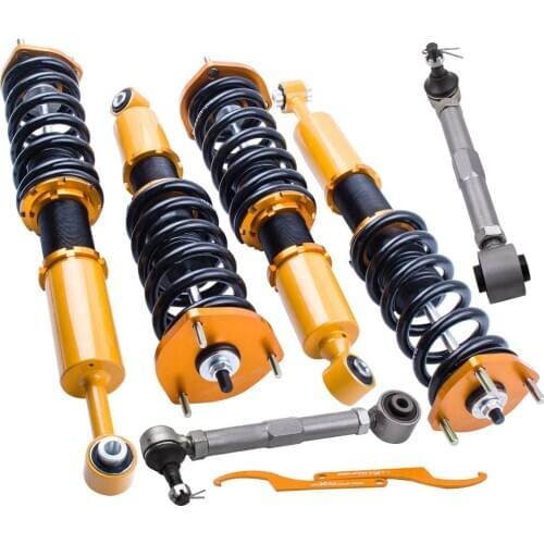 Coilovers Shock Absorber Spring Suspension + Control Arms For Lexus IS300 IS200 1999-2004 Height Adjustable