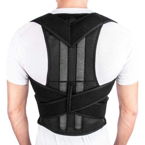 Adjustable Back Support Brace Posture Corrector Back Shoulder Belt Lumbar Spine Support Belt Posture Correction For Adult