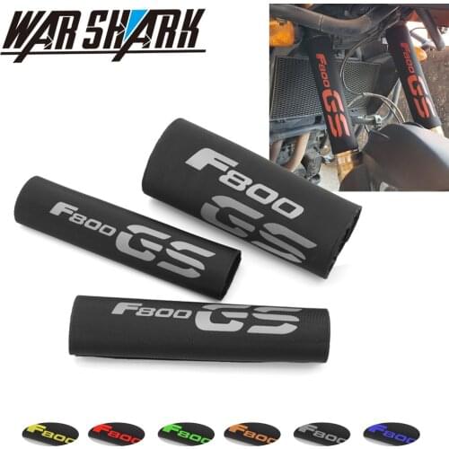 Motorcycle Front Fork Protector Shock Absorber Decorative Suspension Stretch Fabric Protection Cover For BMW F800GS F800 GS