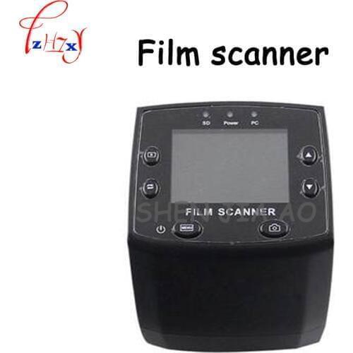 35mm film scanner 5 million pixel film scanner supports color positive, negative, color and black and white slide 10 pcs