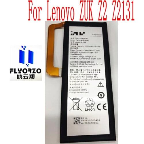 100% Brand new High Quality 3500mAh BL268 Battery For Lenovo ZUK Z2 Z2131 Mobile Phone