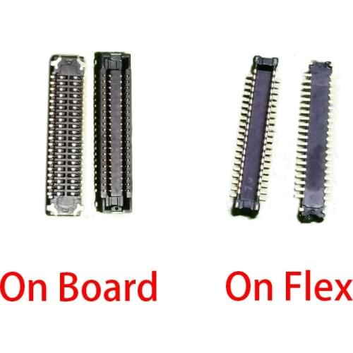 2pcs LCD Display FPC Connector On Board For Motorola Moto E5 XT1944-2 E5plus G6 Play XT1944-2 G6 Plus XT1926-5 Screen Flex 40pin