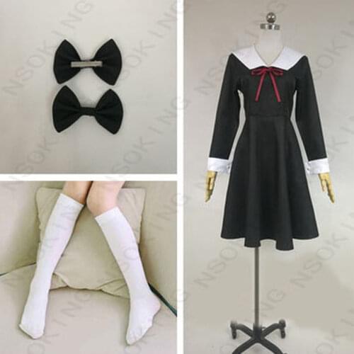 Anime Kaguya-sama: Love is War Fujiwara Chika Cosplay Costume Tailor Made