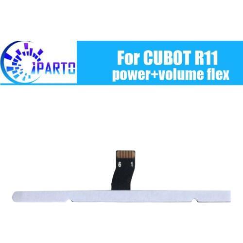 CUBOT R11 Side Button Flex Cable 100% Original Power + Volume button Flex Cable repair parts for CUBOT R11