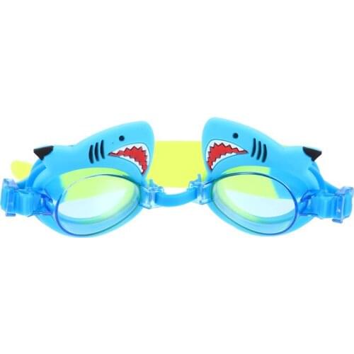 Kids Swim Goggles Swimming Glasses Sunglasses Anti Fog UV Protection Training Mask Children Eyewear Cases Fog Fish Dolphin