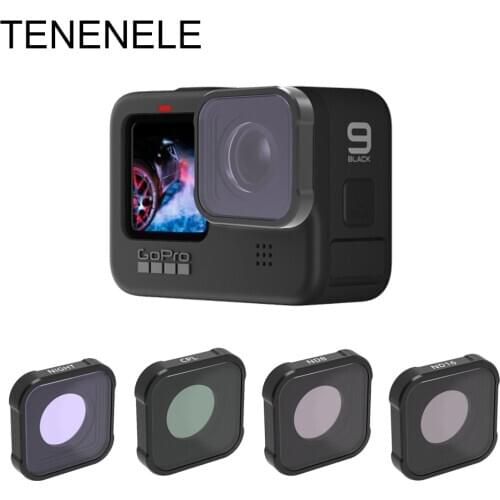 Action Camera Filters For GoPro Hero9 Black CPL UV ND 8 16 32 64 Lens Filter Set For GoPro Hero 9 Accessories STAR/Night Filter