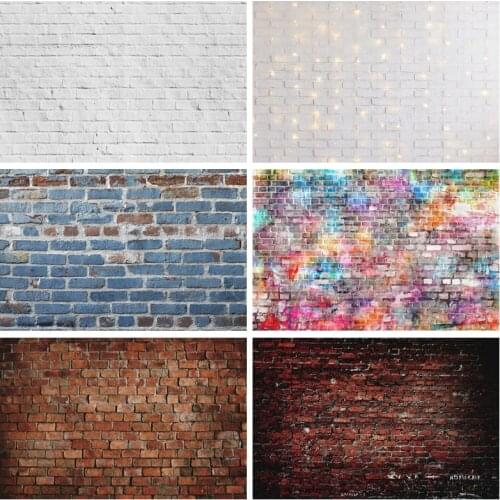 Yeele Purple Brick Wall Portrait Decor Party Photography Backgrounds Photographic Backdrops Vinyl Props For Photo Baby Studio