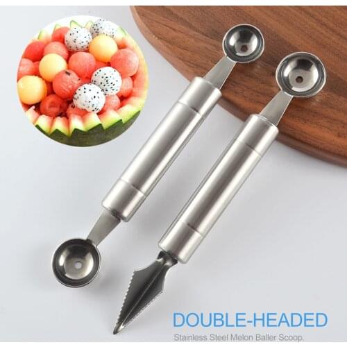 Pear Apple Core Seed Remover Kitchen Fruit Carving Tool Melon Spoon Stainless Steel Watermelon Baller Citrus Peeler Gadgets Tool