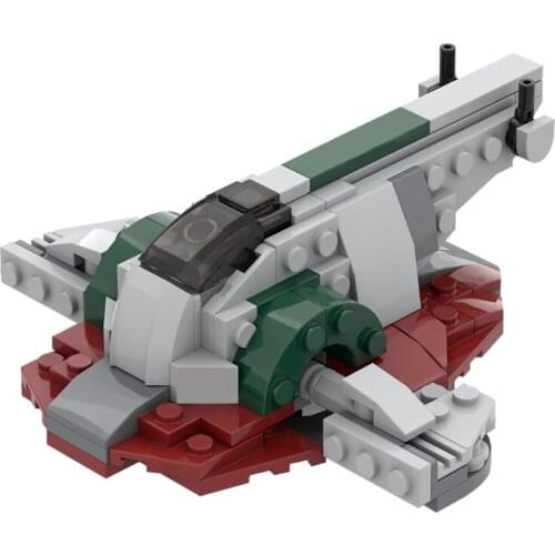 Mini Slave One Star Trek High-Tech MOC 20373 Building Block Model decorations Kids Toys DIY Bricks Parts Brithday Best Gifts