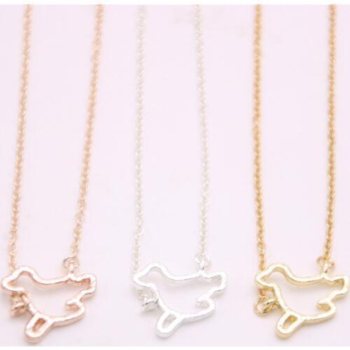 Top sale sea dog pendant necklace Hollow out marine animal pendant necklace designed for women