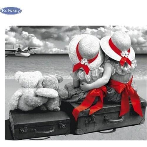 Small lovers,Needlework DIY diamond embroidery Mosaic Home Decor,full resin square diamond painting cross stitch,New year gifts