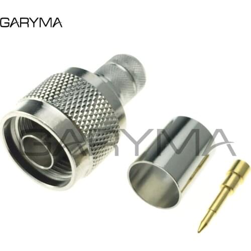 N Male Plug Crimp RG8 RG165 RG213 LMR400 RF Connector
