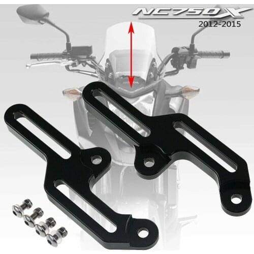 Windscreen Adjusters Airflow Adjustable Windscreen Wind For HONDA NC750X NC700XA