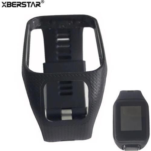 XBERSTAR Watchband Strap for TomTom Runner 2 3 / Adventurer / Golfer 2 / Spark / Spark 3 for TomTom Replacement Band