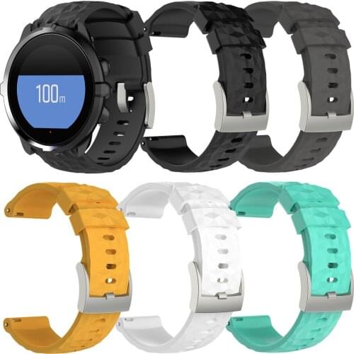 XBERSTAR Silicone Sports Smart Watch Wristband Strap for Suunto Spartan Sport Wrist HR Baro Multisport GPS Watch Band Bracelet