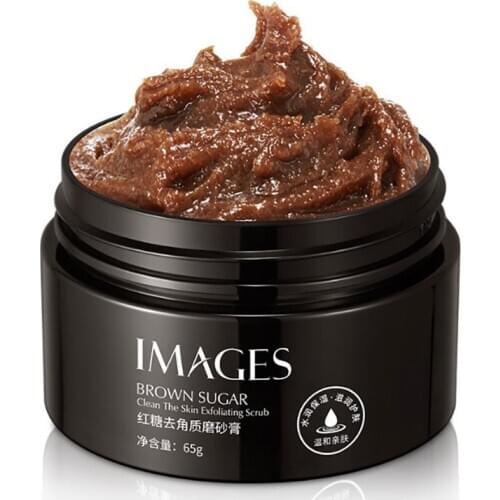 Brown Sugar Body Face Facial Scrub Exfoliator Exfoliating Whitening Brightening Peeling visage Cream Gel gommage corps exfoliant