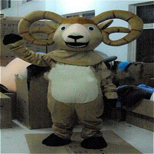 Goat Mascot Costume Cosplay Furry Suits Party Game Fursuit Cartoon Dress Outfits Carnival Halloween Xmas Easter Ad Clothes