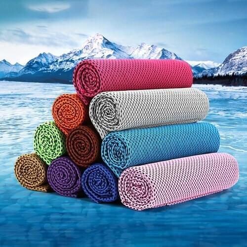 Outdoor Camping Hiking Sport Towels Gym Jogging Ice Towel Outdoor Survival Instant Cooling Towel Camping Fishing Equipment