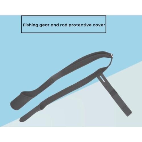 1PC Fishing Rod Protective Sheath Net Fishing Rod Cover Jacket Rod Sleeve Sock Pole Glove Protector Tools Fishing Tackle Hot