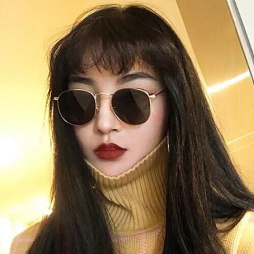 2020 New Round Sunglasses Designer Retro Vintage Sunglasses Zonnebril 70s Female Sunglasses Zonnebril Vrouwelijke Zwarte Oculos