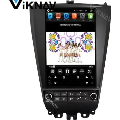 Car GPS navi multimedia player For Honda accord 7 2003 2004 2005 2006 2007 car auto radio stereo GPS navigation DVD player