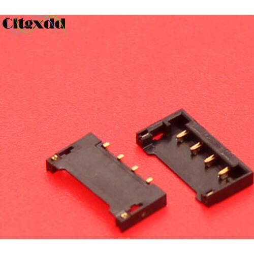 Cltgxdd For Iphone 4S Inner Battery FPC Connector socket Battery Holder Clip Contact Replacement on Motherboard