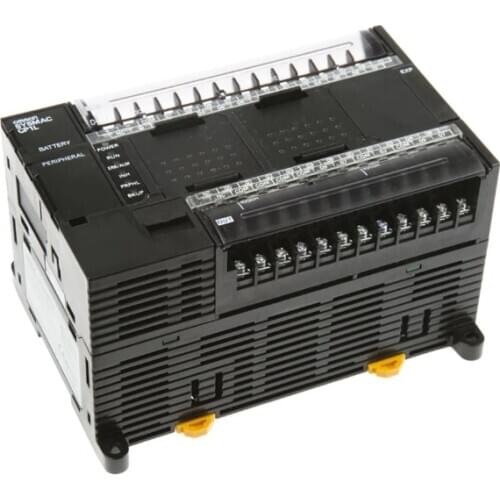 CP1L-M40DR-D 24 VDC supply, 24 x 24 VDC inputs, 16 x relay outputs 2 A, 10K steps program + 32K words data memory