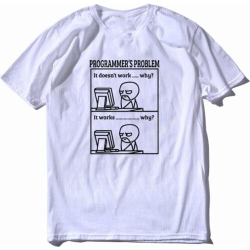 Womens T-shirt Funny Programmer Design Harajuku O-neck Top Female Tee Shirts Summer Casual Streetwear Breathable Lady Clothes