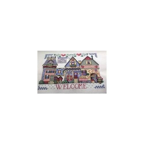 Xiaoyi cotton self-matching cross stitch Authentic Egyptian cotton self matching needleless kit village shop