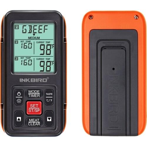 Inkbird IRF-2S BBQ wireless cooking thermometer for grill oven