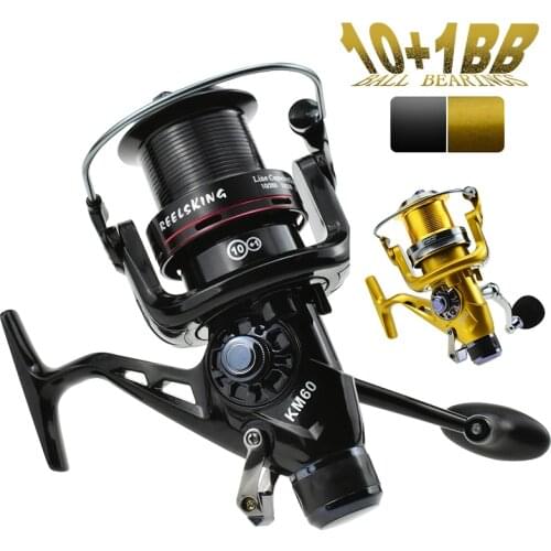Spinning Reel 10+1BB Casting Salt/Freshwater Fishing Reel Feeder Carp Reels 10KG/22lbs Drag Fishing Tackle Carretilha de Pesca