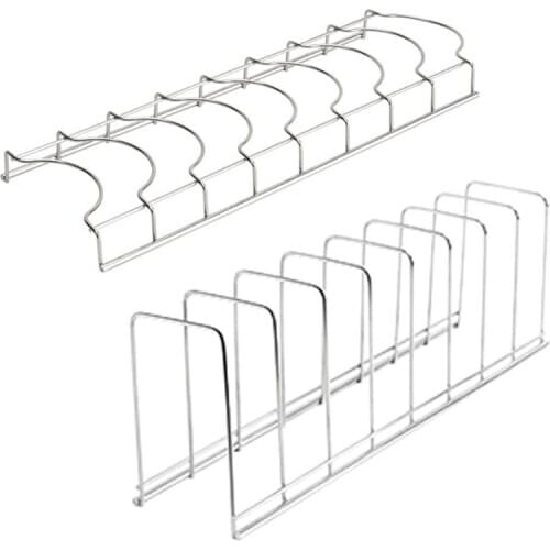 Kitchen Organizer Stainless Steel Dish Bowl Rack Drying Shelf Utensil Cutlery A0NA