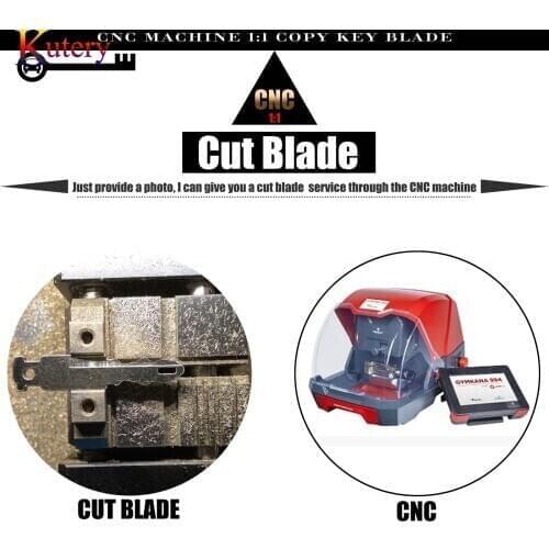 Kutery CNC Cut Blade Copy car key Service Extra fee for vw Toyota Peugeot ford Audi Hyundai kia Honda Chevrolet Almost Model