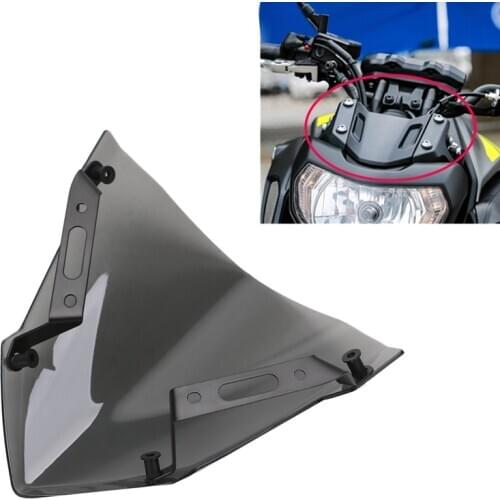 Windshield Windscreen for YAMAHA MT-07 FZ-07 2018 2019 2020 Motorcycle Accessories Pare-Brise Wind Deflectors MT07 FZ07 MT FZ 07
