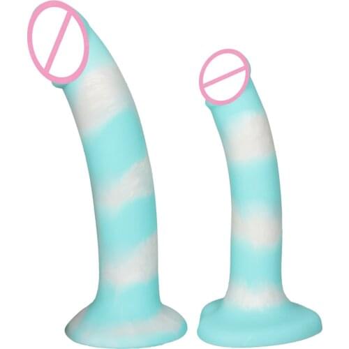 Soft Silicone Penis Realistic Dildo With Suction Cup Sex Toys For Women Big Anal Plug Flirting Masturbation Products G-spot Toy