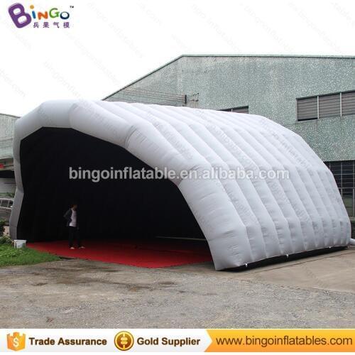 Free delivery inflatable stage cover tent outdoor event arch shape Customized blow up air roof tent marquee toy tents