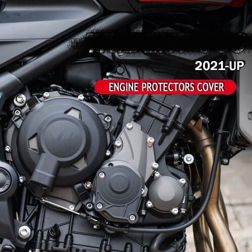 NEW Accessories For Trident 660 Motorcycle Engine Protection caver Glass Fiber Nylong Cover 2021 2022