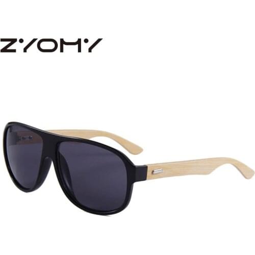 Q Gafas Women Shades Oculos de sol Prevent Bask Glasses Bamboo Leg Glasses Brand Designer Driving Goggles UV400 Men Sunglasses