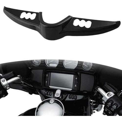 Motorcycle Batwing Console Switch Panel Cover Decoration for Touring Electra Glide Street Glide