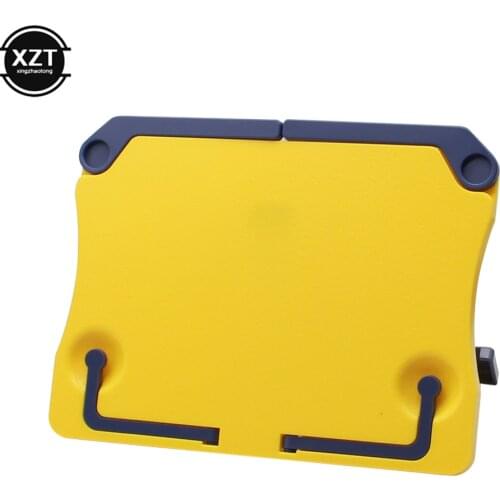 Portable Desktop Reading Stand Books Document Recipe Shelf Folding Cookbook Music Score Reading Sheet Tablet Holder Organizer