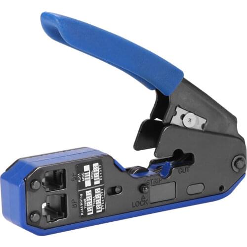 Network Stripping Pliers Wire Stripper Wire Cable Tools Stripping Crimping Tool For Rj45 Cat6 Cat5e Cat5 Rj11 Rj12 Connector