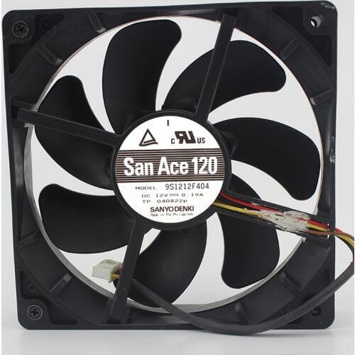 Brand new original 12025 12V 0.19A 12cm 9S1212F404 ultra-quiet fan