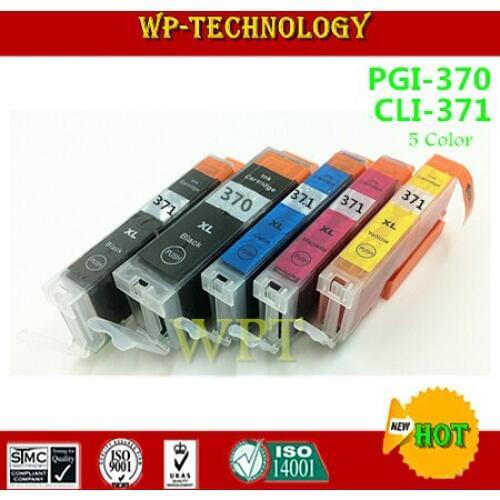 5 Color compatible Ink cartridge suit for PGI-370 CLI-371 ,suit for Canon PIXUS MG5730 MG6930 MG7730F MG7730