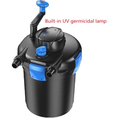 SUNSUN Small Fish Pond Filter Large Aquarium Filter Bucket Koi Pond Purifier Pool Circulation Equipment Contains germicidal lamp